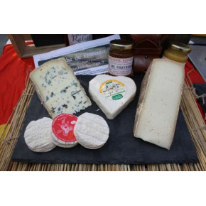 plateau de fromage fermier au lait cru