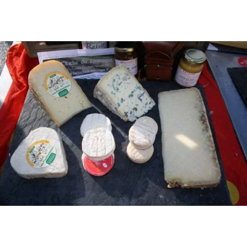 plateau de fromage fermier au lait cru