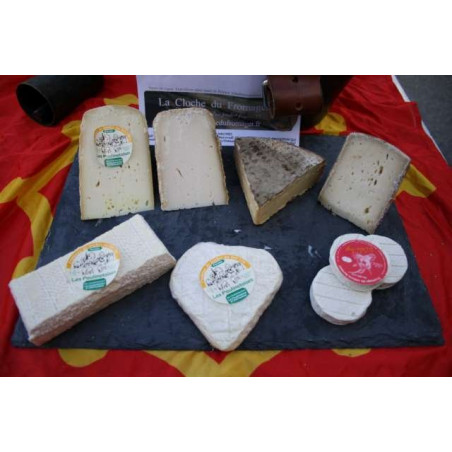 plateau de fromage fermier au lait cru
