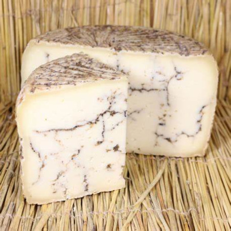 TOME DE BREBIS  MARBREE A LA TRUFFE D'ETE (Tuber Aestivum vitt 1,2 %),