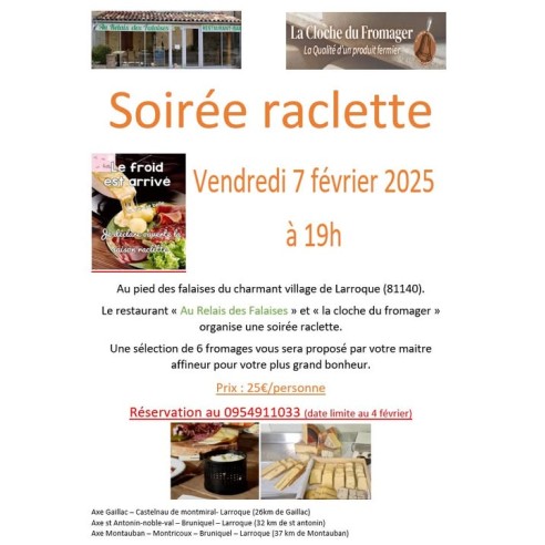 SOIREE RACLETTES