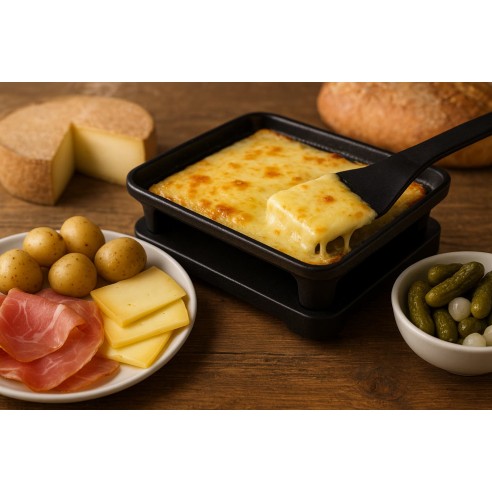 RACLETTE   AU VIN BLANC